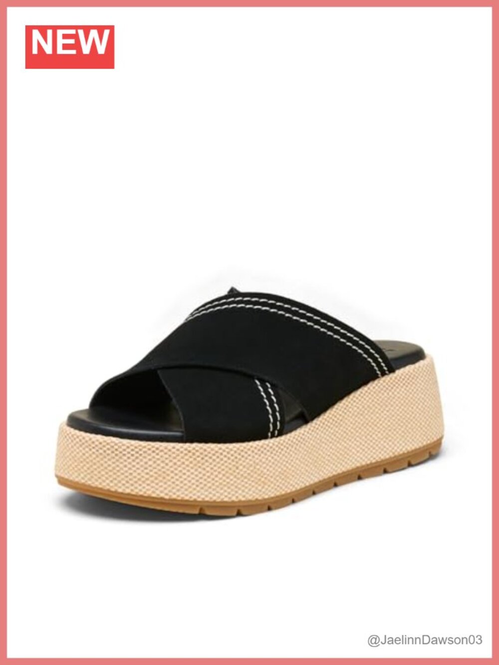 Sorel Suede Platform Slide Sandals Cushioned EVA Footbed